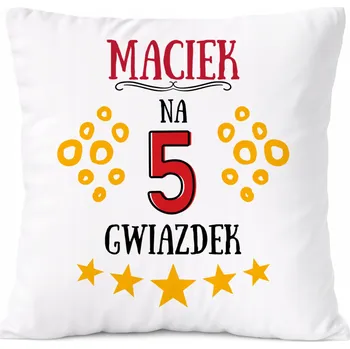 Obraz Polštář pro pracovníky jako Dárek s s potiskem a fotografií Bílá PoliDraw