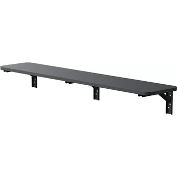 police Skládací nástěnná police MACLEAN MC-129 100 × 20 cm