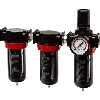 Kompresor ODKAPÁVAČ S REGULÁTOREM 1/2" S TROJITÝM FILTREM MAR-POL M80696A