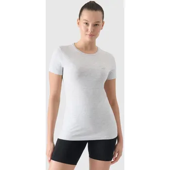 Dámské tričko Dámské bavlněné slim tričko 4F 4FWMM00TTSHF2255-27M L
