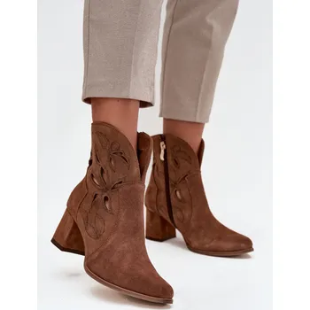 Dámská zimní obuv Boty na podpatku model 219132 Step in style 40