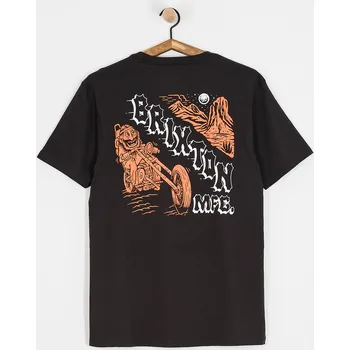 Pánské tričko Brixton Pasco Tlrt (black) L, černá