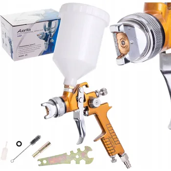 Stříkací pistole STŘÍKACÍ PISTOLE HVLP TRYSKA 2.0MM HORNÍ NÁDRŽKA 600ML PROFI