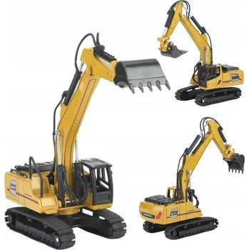 autíčko Kovové pásové rypadlo Huina Toys 1810 1:60