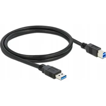 Datový kabel Kabel Delock 85066 černý 1 m
