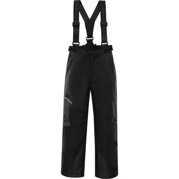 kalhoty dětské dlouhé ALPINE PRO EDESO 2 lyžařské s membránou PTX černé