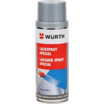 Barva ve spreji WURTH Sprej na disky kol, STŘÍBRNÁ BARVA 400ML