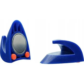 Věšák SILNÝ NEODYMOVÝ MAGNETICKÝ HÁČEK MODRÝ, 2ks