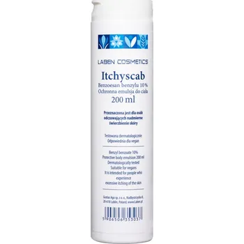 Itchyscab ochranná emulze na tělo - svědění pokožky 200 ml