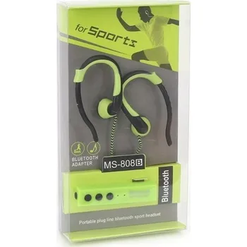 Sluchátka Sluchátka do uší s úchytem za ucho Bluetooth FIESTA FIS915 bylina