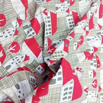 BAVLNĚNÁ LÁTKA NA POVLEČENÍ - ŠÍŘE 160 CM - METRÁŽ