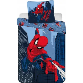 Povlečení Sada povlečení Jerry Fabrics Spider-Man modrá 160 x 200 cm