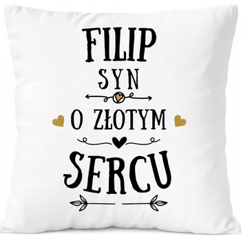 Polštář Dárek Polštář Olaf pro syna s potiskem