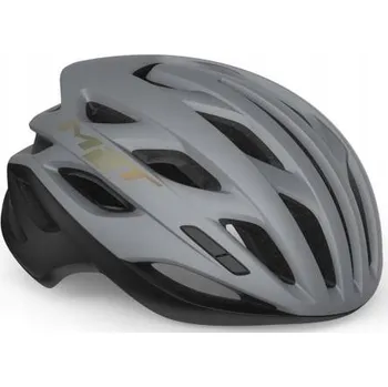 Cyklistická přilba Cyklistická helma MET ESTRO MIPS, šedá lesklá, velikost L