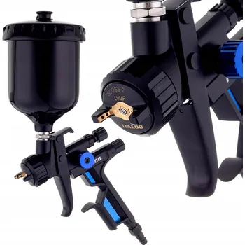 Stříkací pistole PROFESIONÁLNÍ LAKOVACÍ PISTOLE S TRYSKOU 1,4 MM A NÁDOBKOU 600 ML