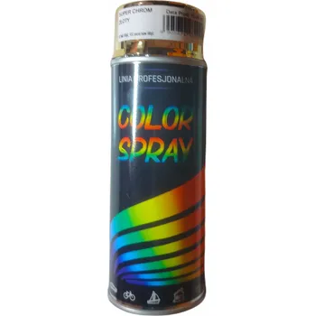 Barva ve spreji APP Chrom GOLD Zlatý chromový lak ve ve spreji 400ml 1089