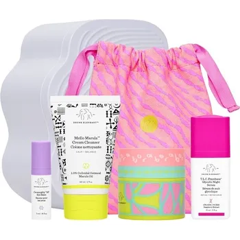 Pleťový krém Drunk-Elephant Pece-o-oblicej Hydratujici-peceNoční sada Bora Barrier™ Repair Cream 50 ml + Mello Marula™ Cleanser 60 T.L.C. Framboos™ Glycolic Night Serum 15 Ceramighty™ AF Eye Balm 5 1 Stk. (2&nbsp;554,00 Kč / 1 ks.)