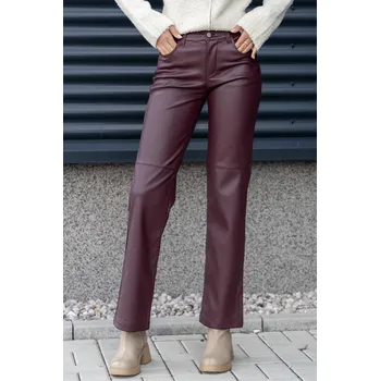 Red Button koženkové kalhoty Colette bordó Velikost: 32/32