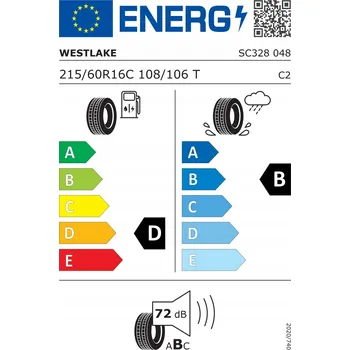 Letní osobní pneu Letní pneumatika Westlake SC328 215/60 R16 108 T