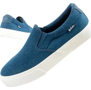 Pánská treková obuv Lee Cooper pánské tenisky módní pohodlné slip-on denim Slip on 44