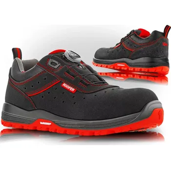 Pracovní obuv VM NORIMBERK 8195-O1PLBOA polobotka šedá/oranžová - 47