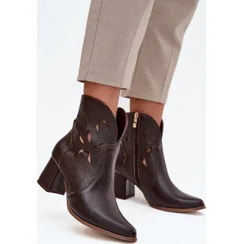 Dámská zimní obuv Boty na podpatku model 219130 Step in style 42