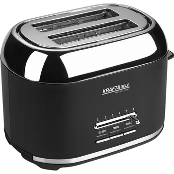 Toustovač Elektrický toustovač 1000W, Kraft&Dele KD4154