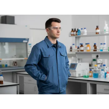 pracovní blůza CXS Blůza CHEMIK kyselinovzdorná Velikost 50 modrá