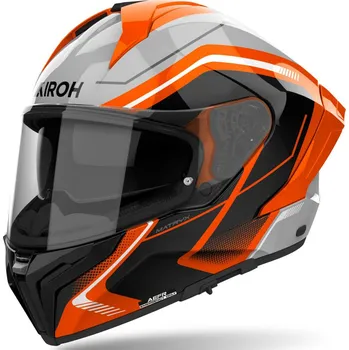 Motodoplněk Integrální helma na motorku Airoh MATRYX Wide lesklá oranžová L