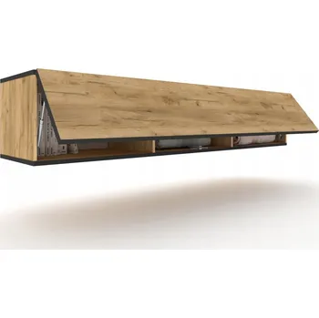 Komoda Závěsná TV skříňka / komoda SIMPLY UP Craft černá 120 cm