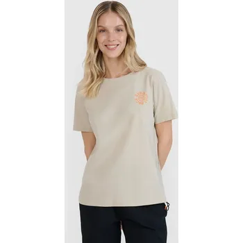 Dámské tričko Dámské tričko oversize s potiskem 4F 4FWSS25TTSHF1994-83S L