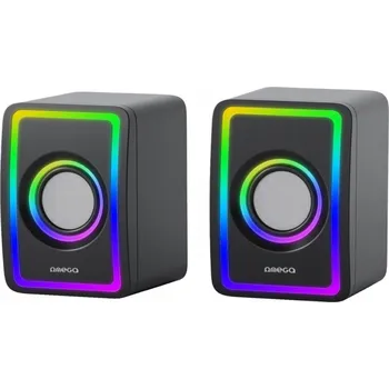 Reproduktory Small Tower 2.0 6W RMS RGB USB, 3,5mm jack