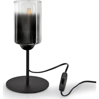 Lampička Stolní lampa Luxolar 842 čirá, černá 60 W