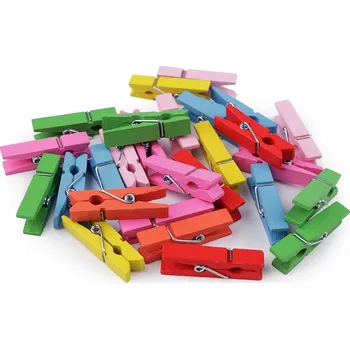 Dřevěné kolíčky na prádlo 7x35 mm 100 ks