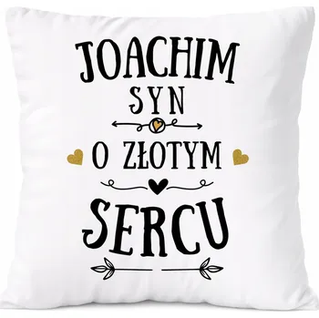 Obraz Dárek Polštář pro syna Joachima s potiskem
