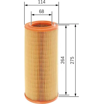 Vzduchový filtr Vzduchový filtr BOSCH 1 457 433 553