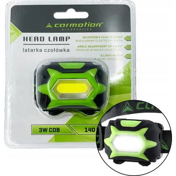 Čelovka ČELOVKA 3W COB 100LM na 3xAAA baterie