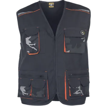 montérky CERVA GROUP a.s. EMERTON STRETCH vesta Barva: Šedá kamufláž, Velikost: 44