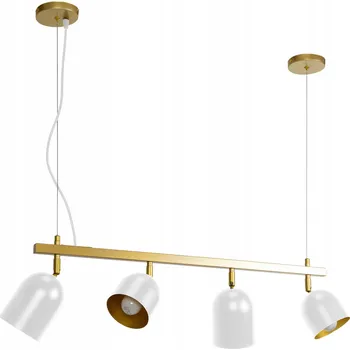 Lampa APP1030 zlatá stropní bílý reflektor bodové světlo