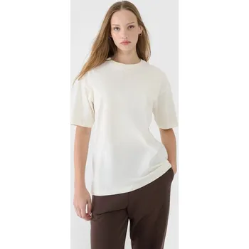 Dámské tričko Dámské hladké tričko oversize 4F 4FRSS25TTSHF2694-11S m