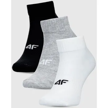 Pánské termo ponožky Pánské kotníkové ponožky (sada 3 kusů) 4F 4FWMM00USOCM440-94S 43-46