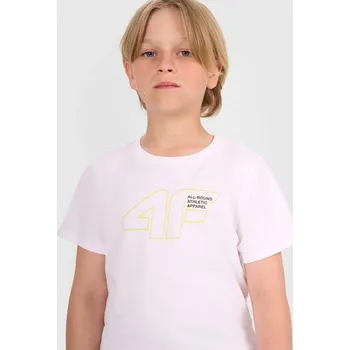Chlapecké tričko s potiskem 4F 4FJWAW25TTSHM2417-10S 164