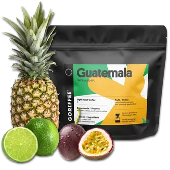 Káva Goriffee Guatemala LA SENDA | Výběrová káva | 250g | Zrnková - 100% Arabika