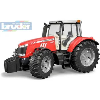 Zahradní technika BRUDER 03046 (3046) Traktor MF Massey Ferguson PLAST br03046