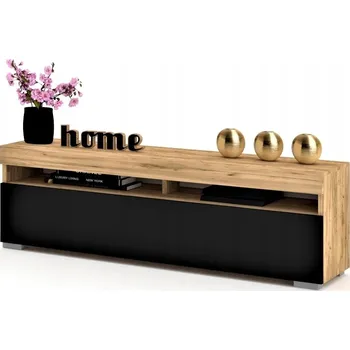 Komoda TV stolek Komoda Police PLAY Dub Craft Černá 120