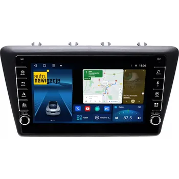 Autorádio AUTORÁDIO S GPS NAVIGACÍ ŠKODA RAPID 2012-2017 ANDROID