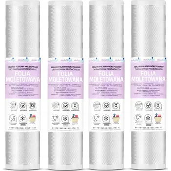 Sada 4x FÓLIE RUKÁV pro vakuové balení Balicího stroje 25 cm x 600 cm