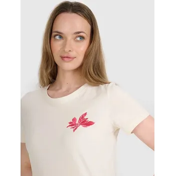 Dámská móda Dámské tričko s potiskem 4F 4FRSS25TTSHF2693-11S m