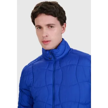 Pánská trekingová péřová bunda 4F 4FWSS25TDJAM527-36S s výplní Primaloft Silver XXL