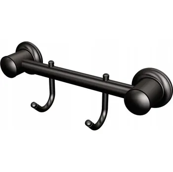 Věšák Tyč s háčky na kolíčky Andex černá